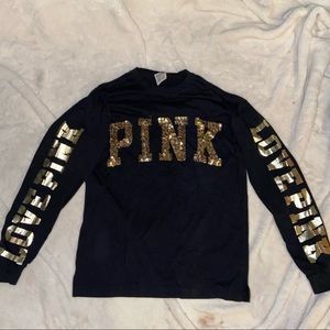 Sparkly PINK long sleeve T-shirt🧆